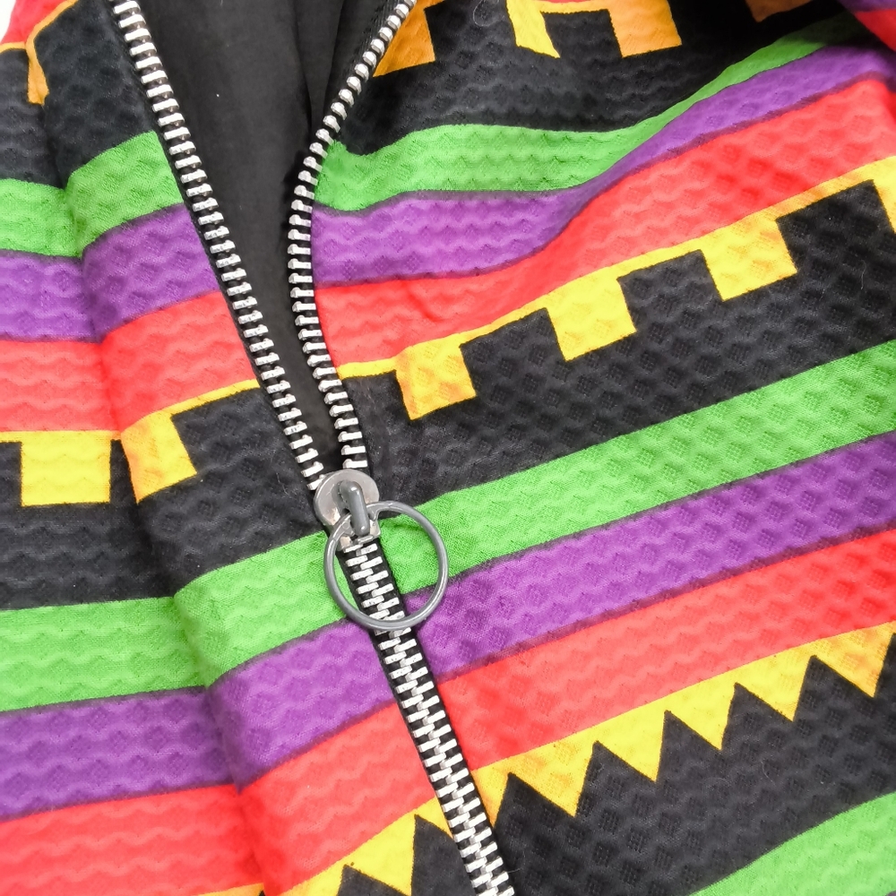 Vtg 1972 LANVIN Jules-François Crahay Striped Maxi Dress - As Seen in SATC Movie - Picture 7 of 11